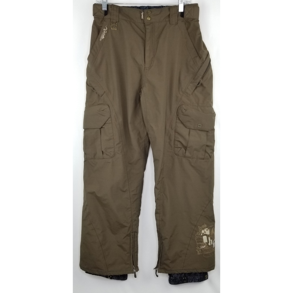 Quicksilver Brown Waterproof Snow Pants